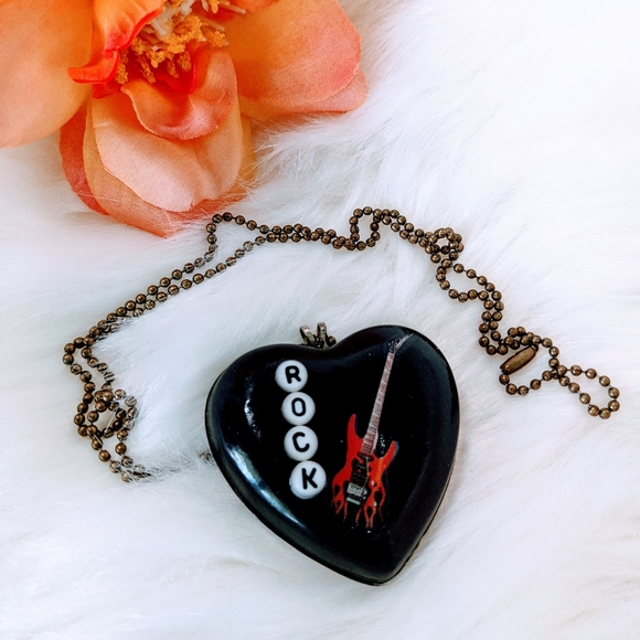 🌈BOGO🌈 Resin Necklace - Rock - Picture 4 of 7